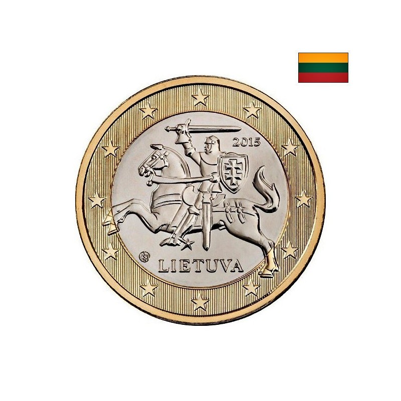 Lithuania 1 Euro 2015 KM-211 UNC