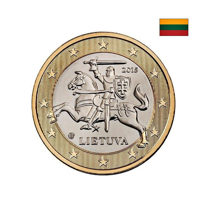Lithuania 1 Euro 2015 KM-211 UNC