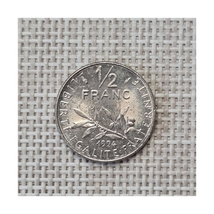 France 1/2 Franc 1994 KM-931 VF