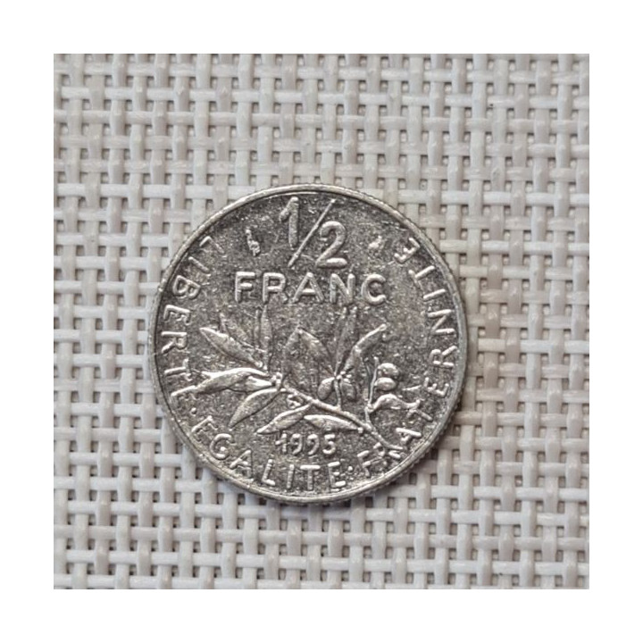 France 1/2 Franc 1995 KM-931 VF
