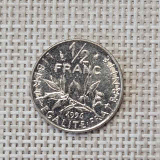 France 1/2 Franc 1996 KM-931 VF