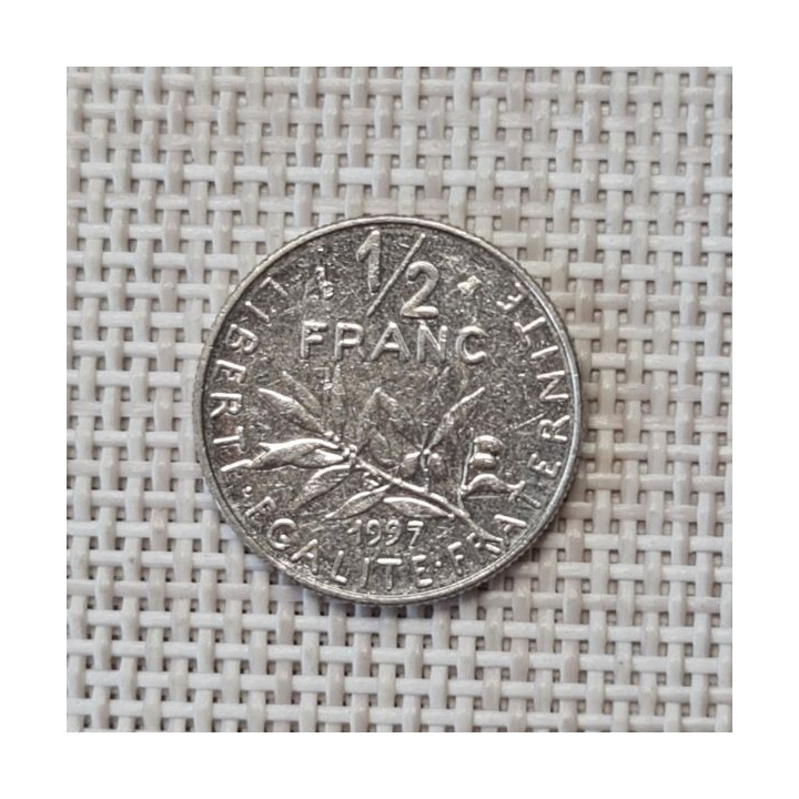 France 1/2 Franc 1997 KM-931 VF