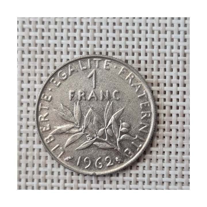 France 1 Franc 1962 KM-925 VF