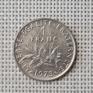 France 1 Franc 1973 KM-925 VF