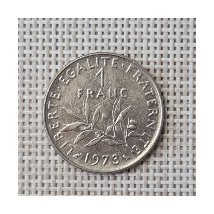 France 1 Franc 1973 KM-925 VF