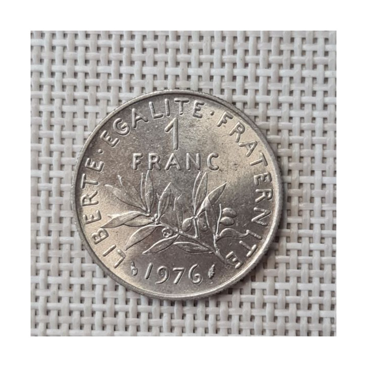 France 1 Franc 1976 KM-925 VF