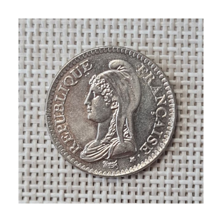 France 1 Franc 1992 "French Republic" KM-1004 VF
