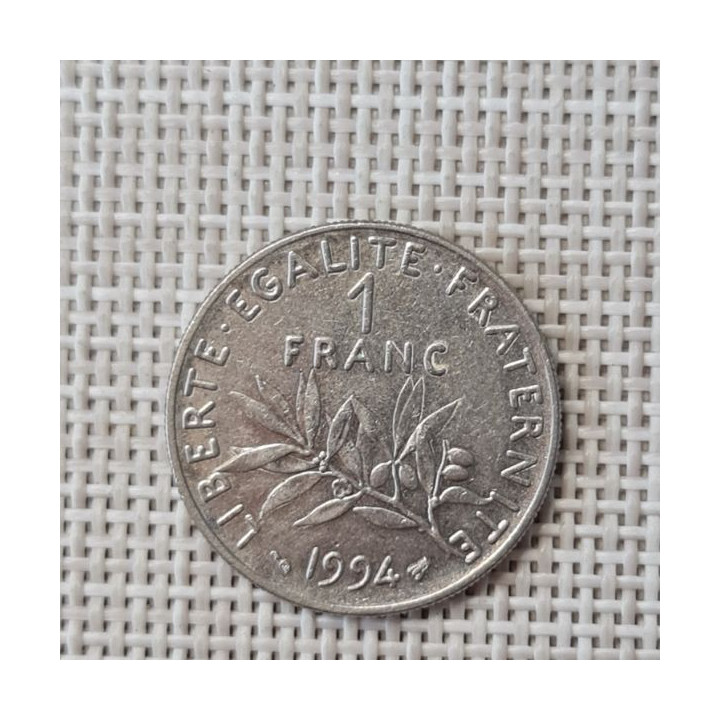 France 1 Franc 1994 KM-925 VF