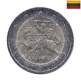 Lithuania 2 Euro 2020 KM-212 UNC