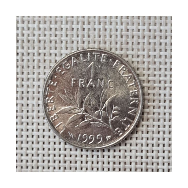 France 1 Franc 1999 KM-925 VF