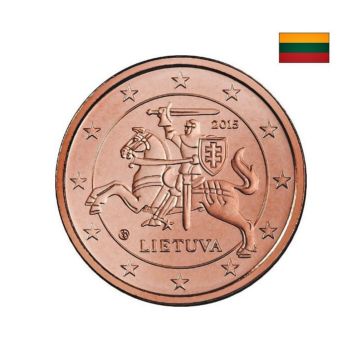 Lithuania 5 Euro Cent 2021 KM-207 UNC
