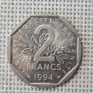 France 2 Francs 1994 KM-942.1 VF