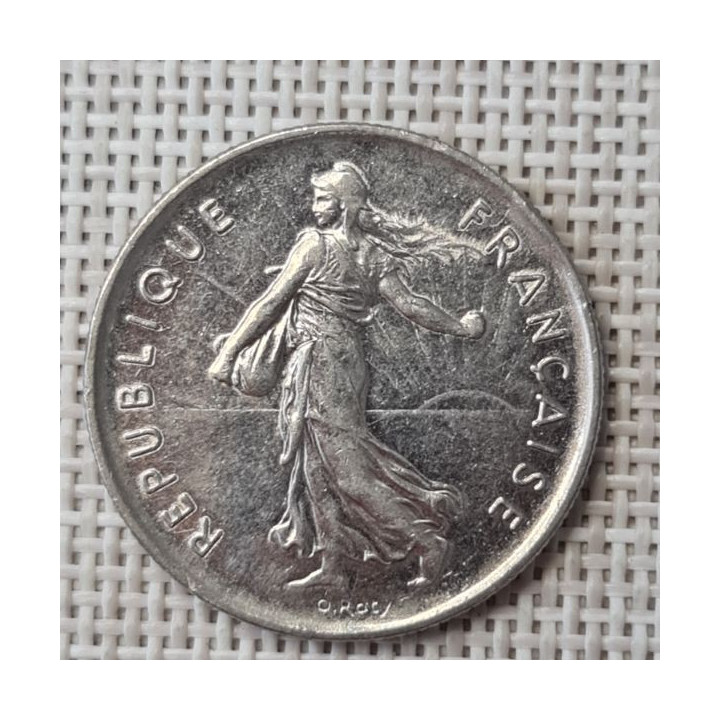 France 5 Francs 1970 KM-926a VF
