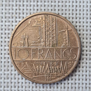 France 10 Francs 1977 KM-940 VF