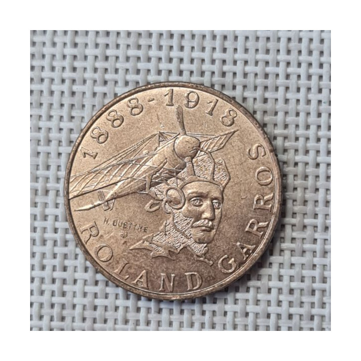 France 10 Francs 1988 "Roland Garros" KM-965 XF