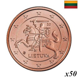 Lithuania 5 Euro Cent 2023 KM-207 Roll