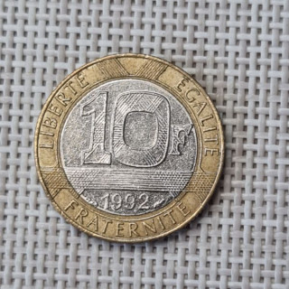 France 10 Francs 1992 KM-964 VF