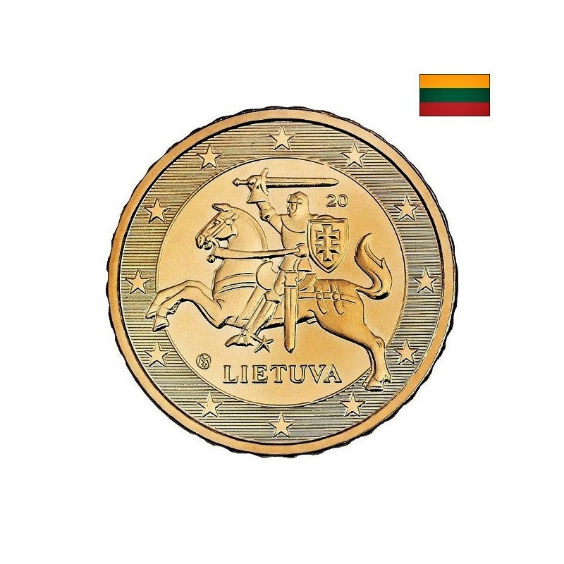 Lithuania 10 Euro Cent 2023 KM-208 UNC