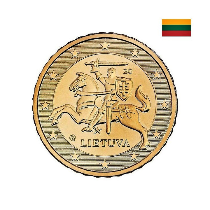 Lithuania 10 Euro Cent 2023 KM-208 UNC