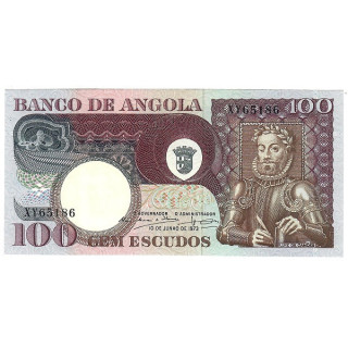 Angola 100 Escudos 1973 P-106 UNC