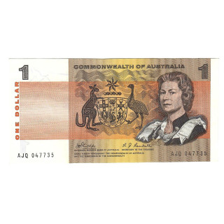 Australia 1 Dollar ND (1969) P-37c AUNC