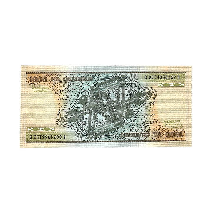 Brazil 1000 Cruzeiros ND (1986) P201d UNC