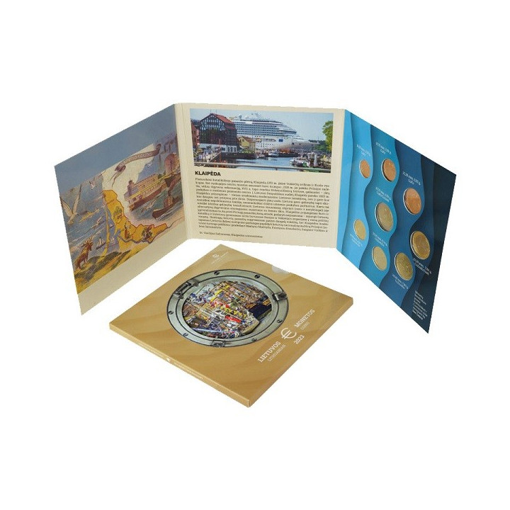 Lithuania Official Euro Set (3,88€) 2023 BU