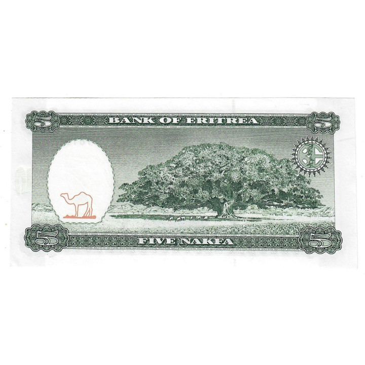 Eritrea 5 Nakfa 1997 P-2a UNC