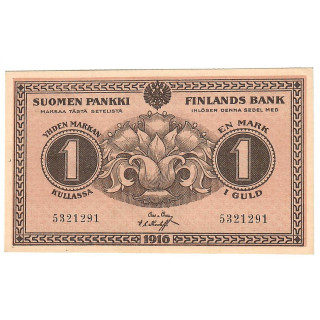 Finland 1 Markka 1916 P-19a.12 UNC