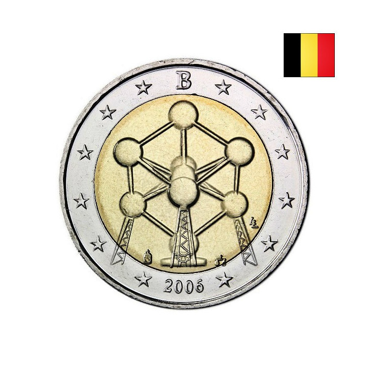 Belgium 2 Euro 2006 "Atomium" UNC