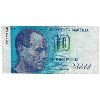 Finland 10 Markkaa 1986 P-113a.11 VF