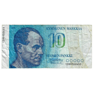 Finland 10 Markkaa 1986 P-113a.12 VF