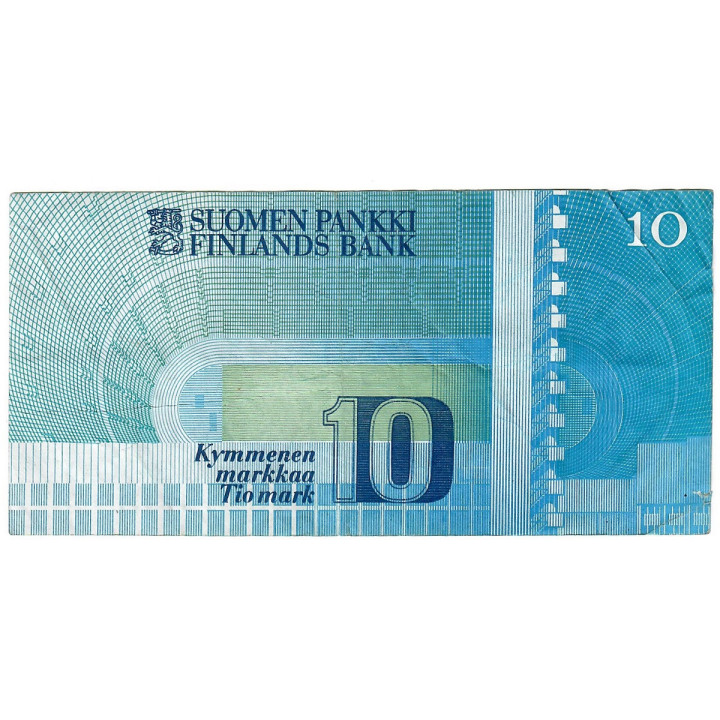 Finland 10 Markkaa 1986 P-113a.21 VF