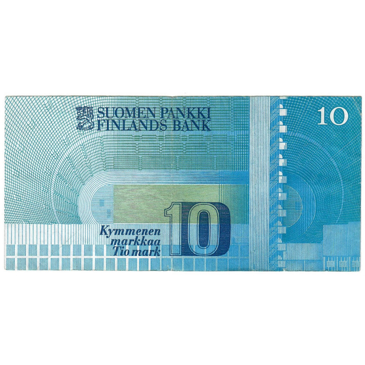 Finland 10 Markkaa 1986 P-113a.4 VF