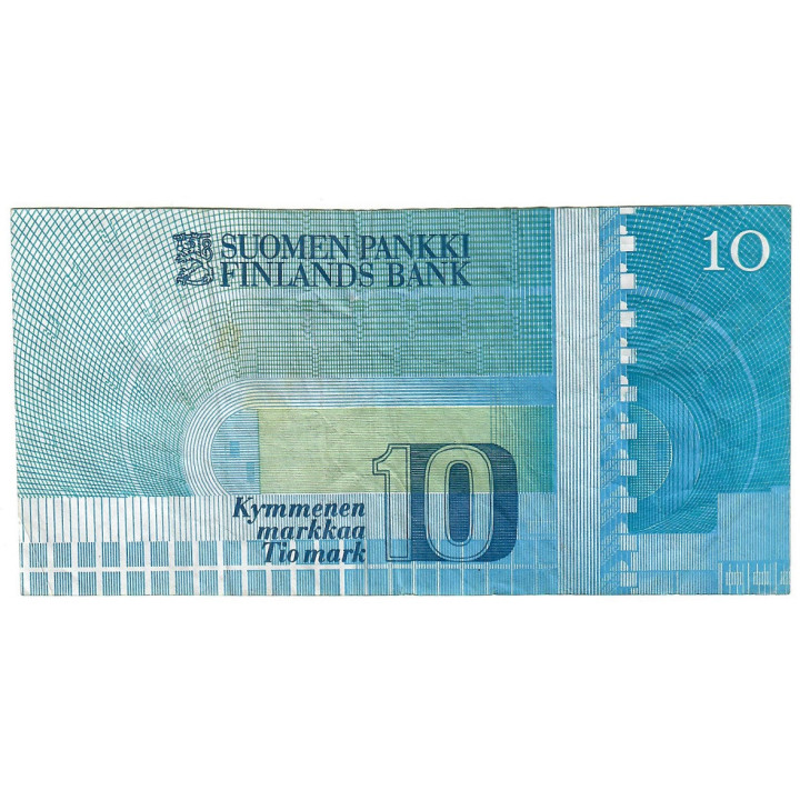 Finland 10 Markkaa 1986 P-113a.6 VF