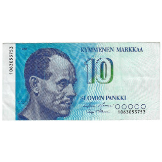 Finland 10 Markkaa 1986 P-113a.22 VF