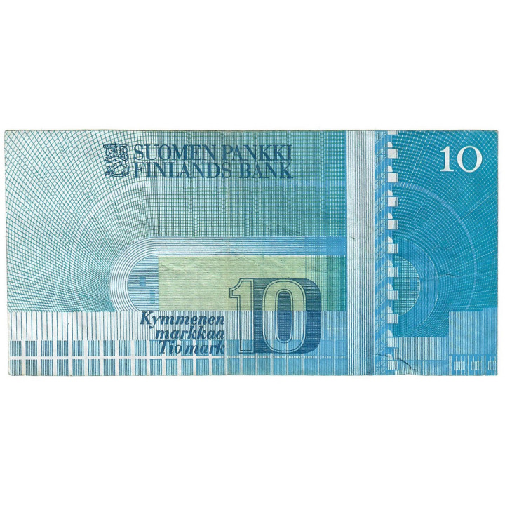Finland 10 Markkaa 1986 P-113a.23 VF