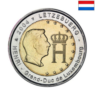 Luxembourg 2 Euro 2004 "Grand Duke Henri" UNC