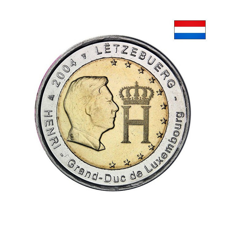 Luxembourg 2 Euro 2004 "Grand Duke Henri" UNC