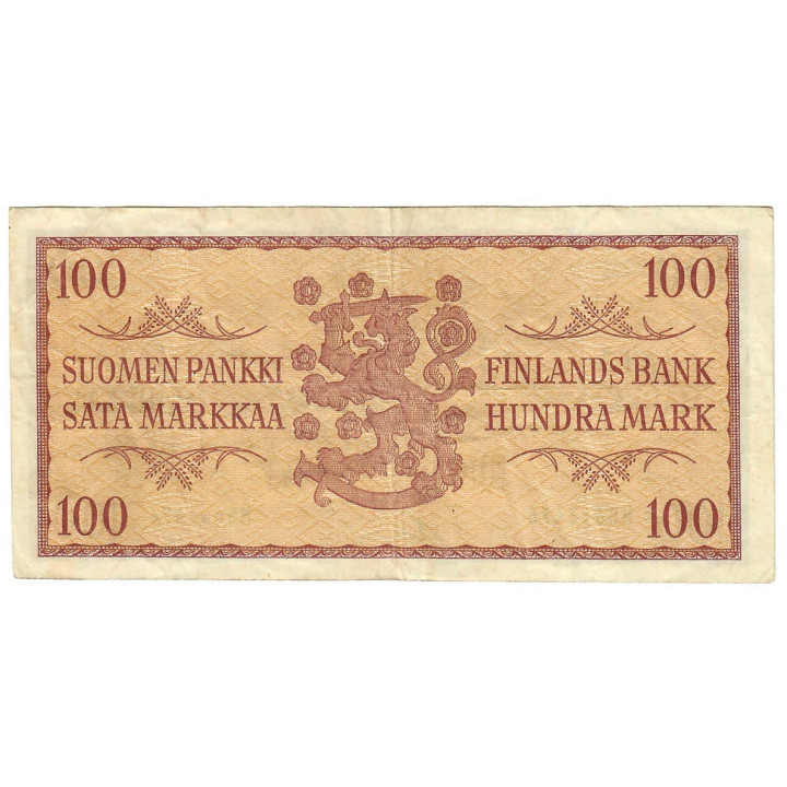 Finland 100 Markkaa 1957 P-97a.18 VF