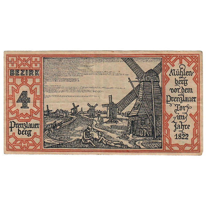 German Notgeld 50 Pfennig 1921 Gra-92.1-4/20 VF