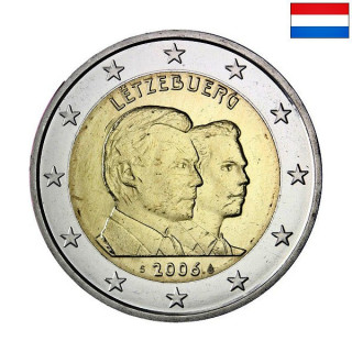 Luxembourg 2 Euro 2006 "Guillaume" UNC