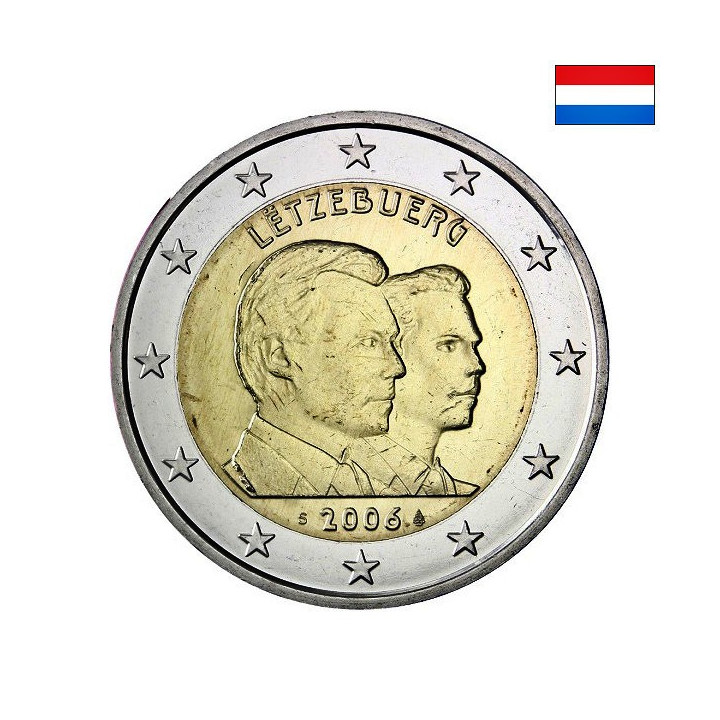 Luxembourg 2 Euro 2006 "Guillaume" UNC