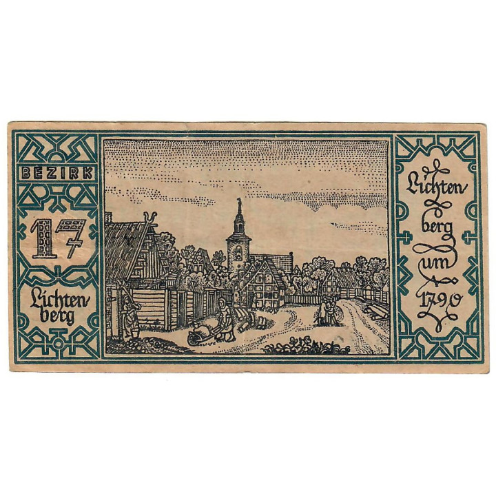 German Notgeld 50 Pfennig 1921 Gra-92.1-17/20 VF