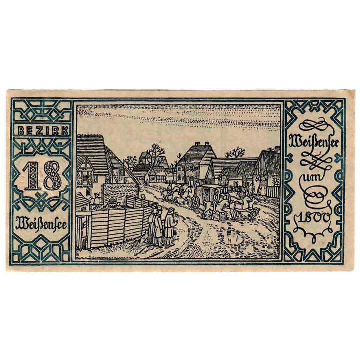 German Notgeld 50 Pfennig 1921 Gra-92.1-18/20 AUNC