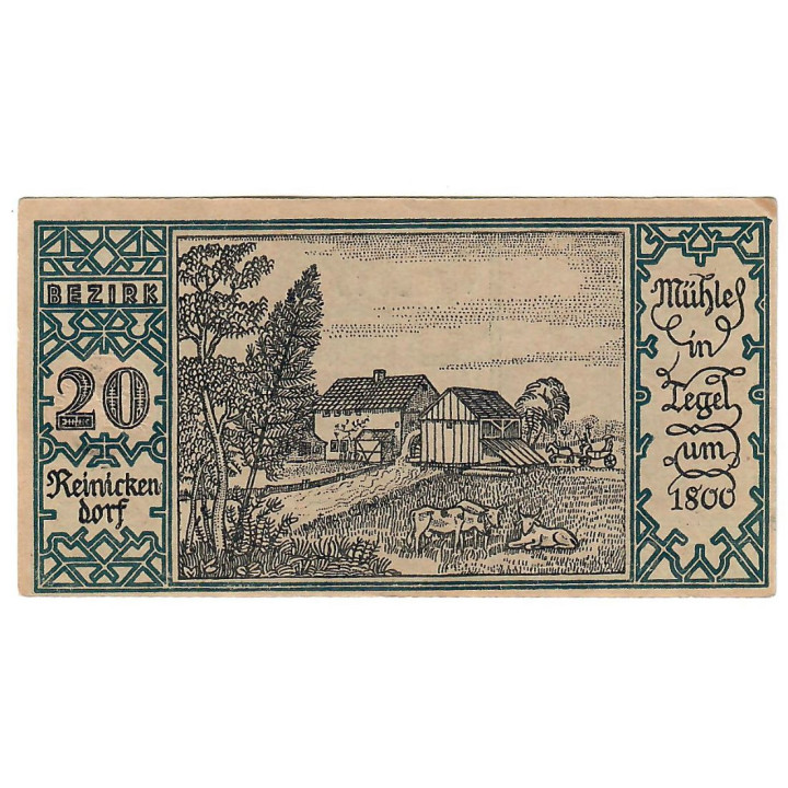 German Notgeld 50 Pfennig 1921 Gra-92.1-20/20 AUNC