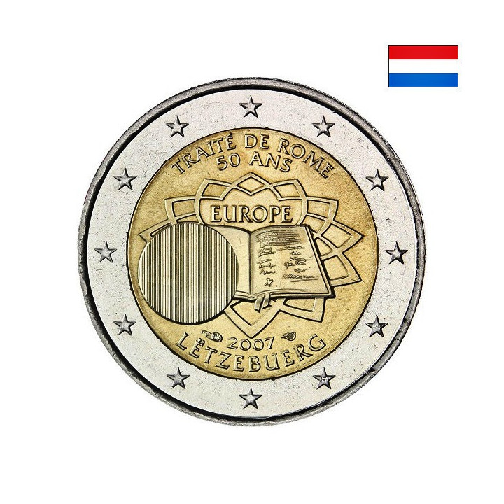 Luxembourg 2 Euro 2007 "TOR" UNC