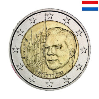 Luxembourg 2 Euro 2007 "Grand-Ducal Palace" UNC