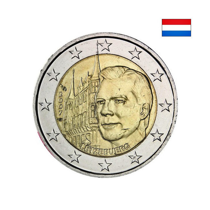Luxembourg 2 Euro 2007 "Grand-Ducal Palace" UNC