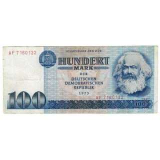 Germany (DDR) 100 Mark 1975 P-31a VF